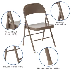 Flash Furniture Hercules Double Braced Folding Chair 2-piece Set -Zuo Modern Shop 4805016 ALT4