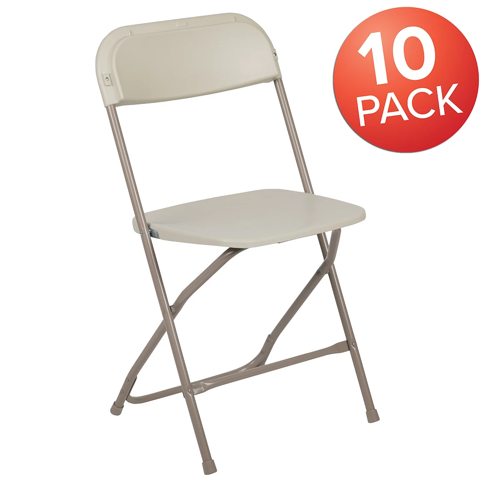 Flash Furniture Hercules Folding Chair 10-piece Set 8 Flash Furniture Hercules Folding Chair 10-piece Set - Image 6