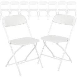 Flash Furniture Hercules Folding Chair 10-piece Set