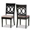 Baxton Studio Lucie Dining Chair 2-piece Set -Zuo Modern Shop 4820709