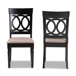 Baxton Studio Lucie Dining Chair 2-piece Set 4 Baxton Studio Lucie Dining Chair 2-piece Set -Zuo Modern Shop 4820709 ALT2
