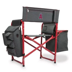 Picnic Time Los Angeles Angels Of Anaheim Fusion Backpack Chair With Cooler
