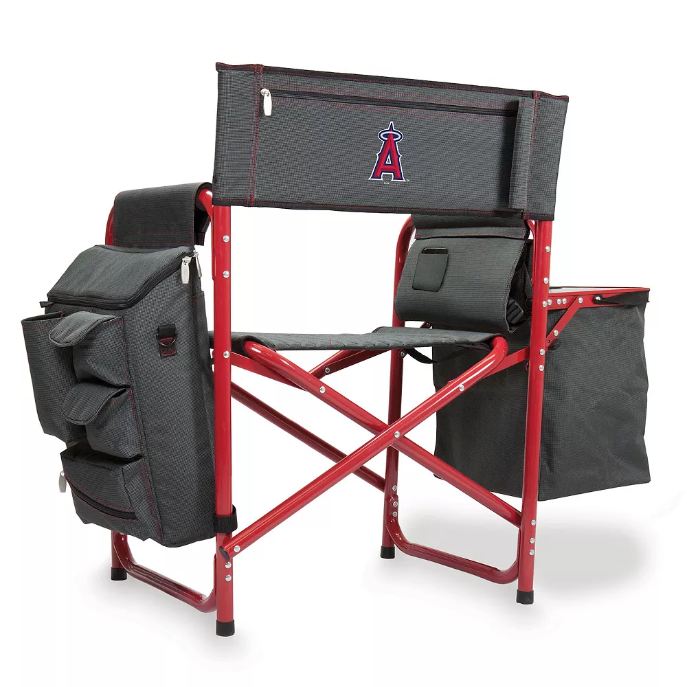 Picnic Time Los Angeles Angels Of Anaheim Fusion Backpack Chair With Cooler 3 Picnic Time Los Angeles Angels Of Anaheim Fusion Backpack Chair With Cooler