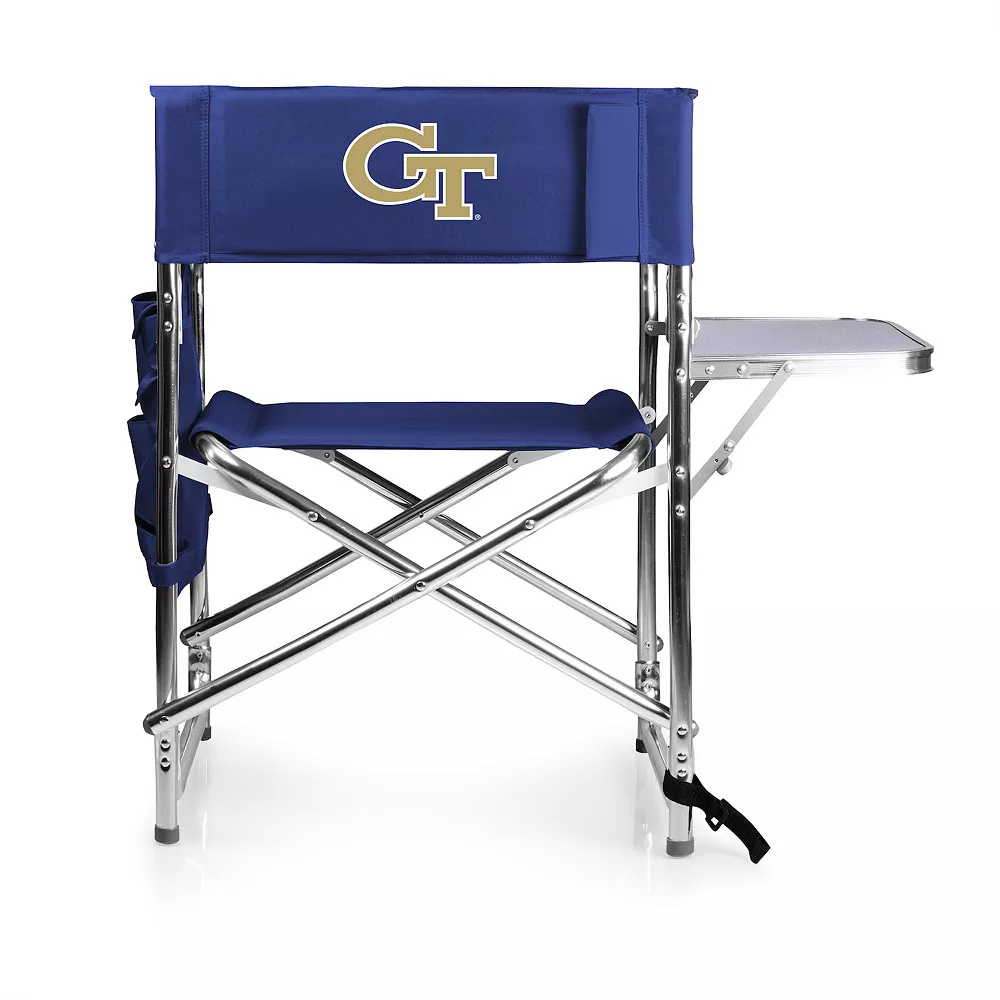 Picnic Time Georgia Tech Yellow Jackets Portable Folding Sports Chair 3 Picnic Time Georgia Tech Yellow Jackets Portable Folding Sports Chair