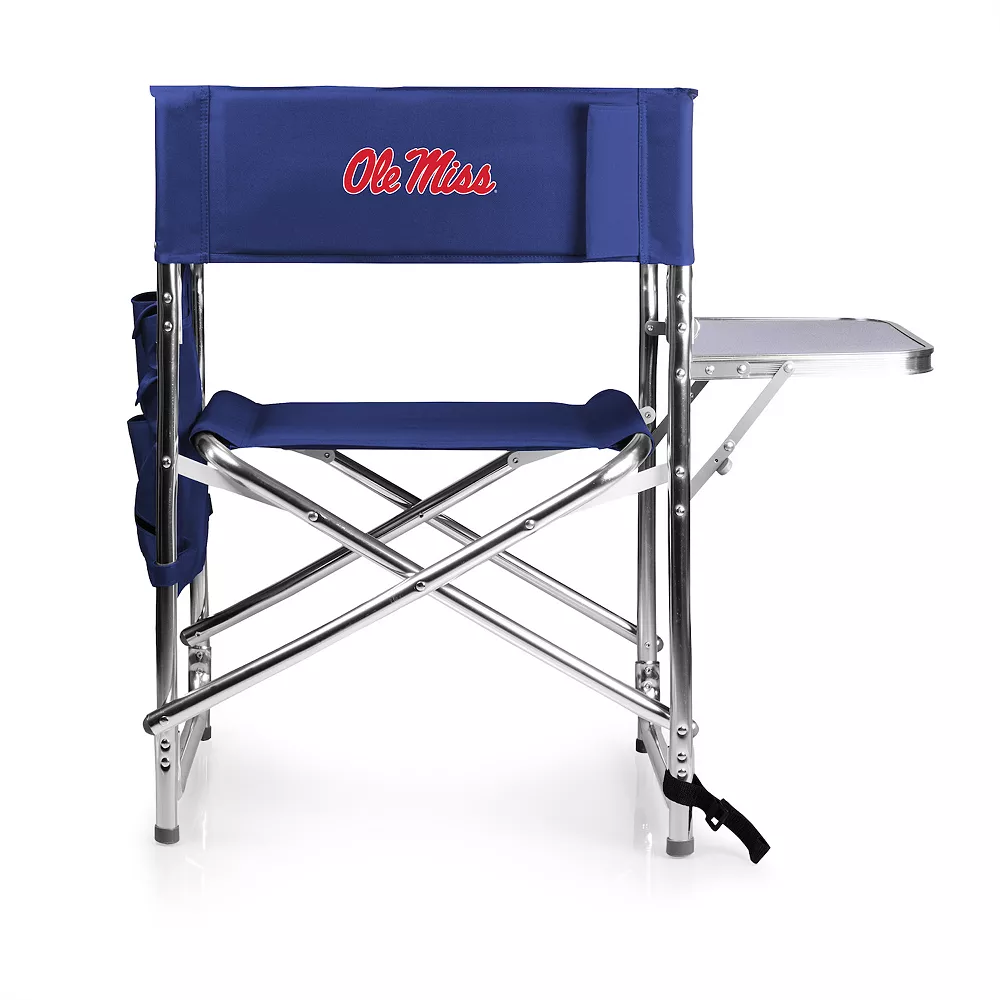 Picnic Time Ole Miss Rebels Portable Folding Sports Chair 3 Picnic Time Ole Miss Rebels Portable Folding Sports Chair