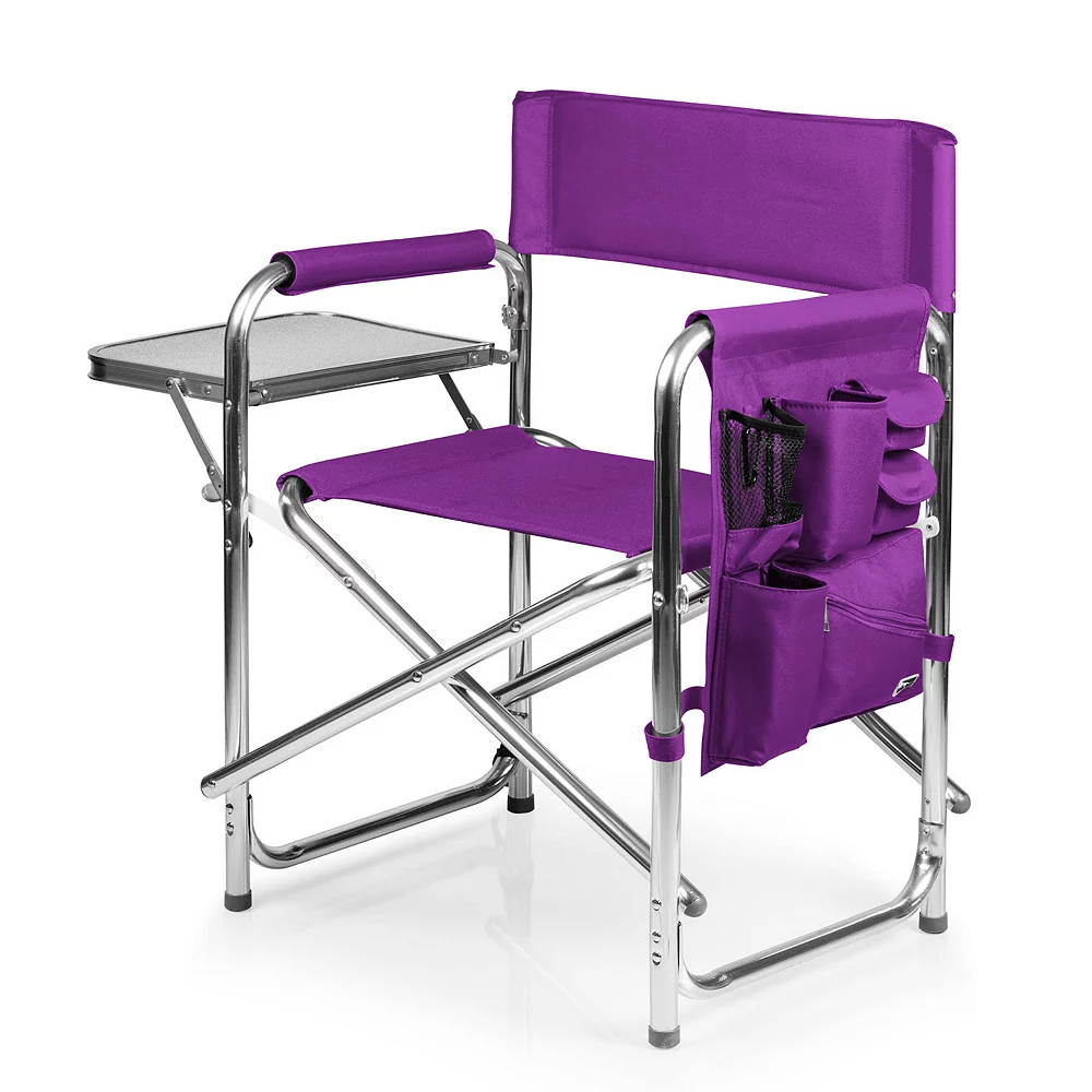 Picnic Time Clemson Tigers Portable Folding Sports Chair 4 Picnic Time Clemson Tigers Portable Folding Sports Chair - Image 2