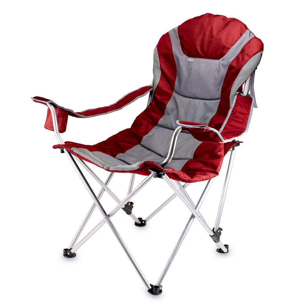 Picnic Time Maryland Terrapins Reclining Camp Chair 4 Picnic Time Maryland Terrapins Reclining Camp Chair - Image 2
