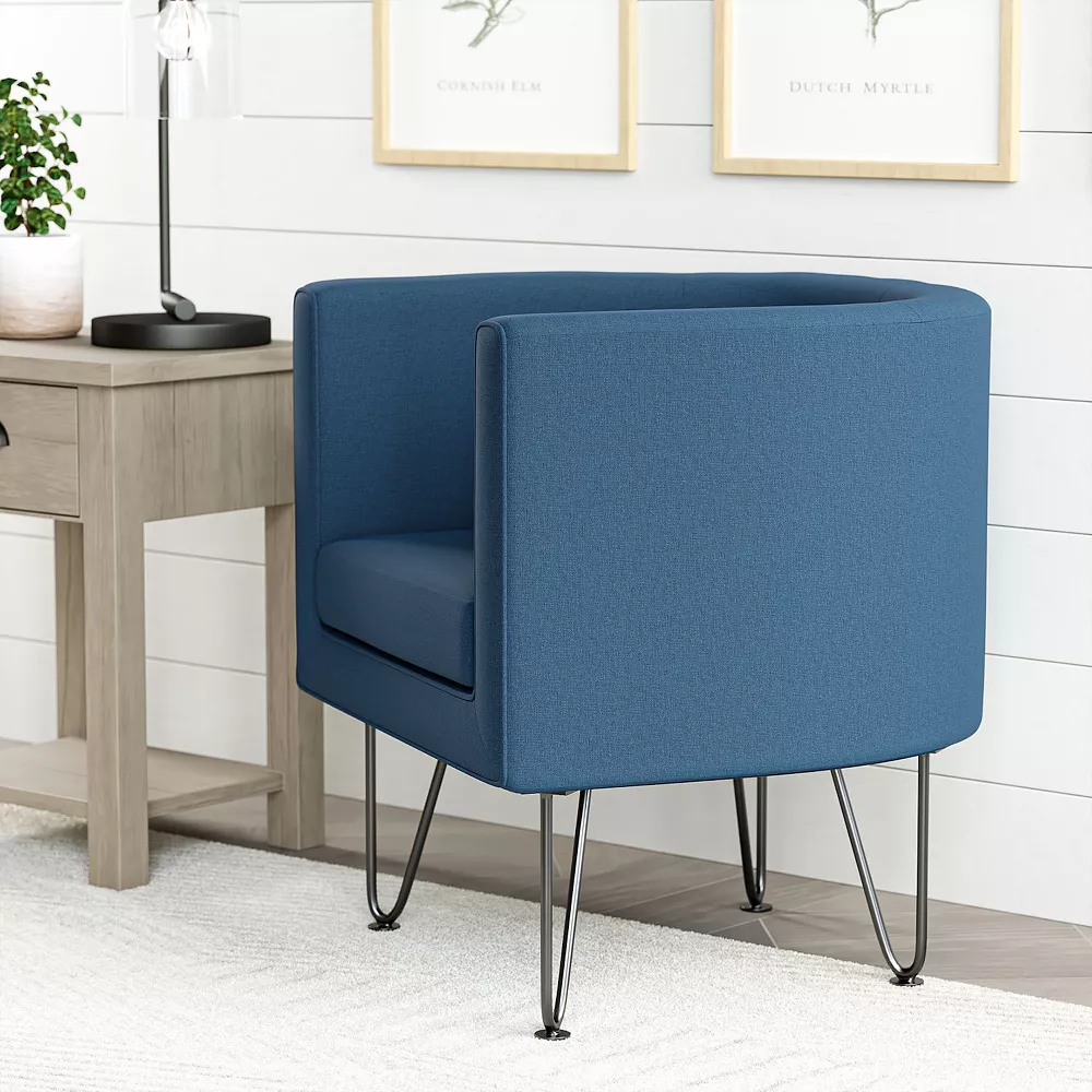 Lucid Dream Collection Barrel Chair With Hairpin Legs 5 Lucid Dream Collection Barrel Chair With Hairpin Legs - Image 3