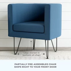 Lucid Dream Collection Barrel Chair With Hairpin Legs 11 Lucid Dream Collection Barrel Chair With Hairpin Legs -Zuo Modern Shop 5316258 ALT3