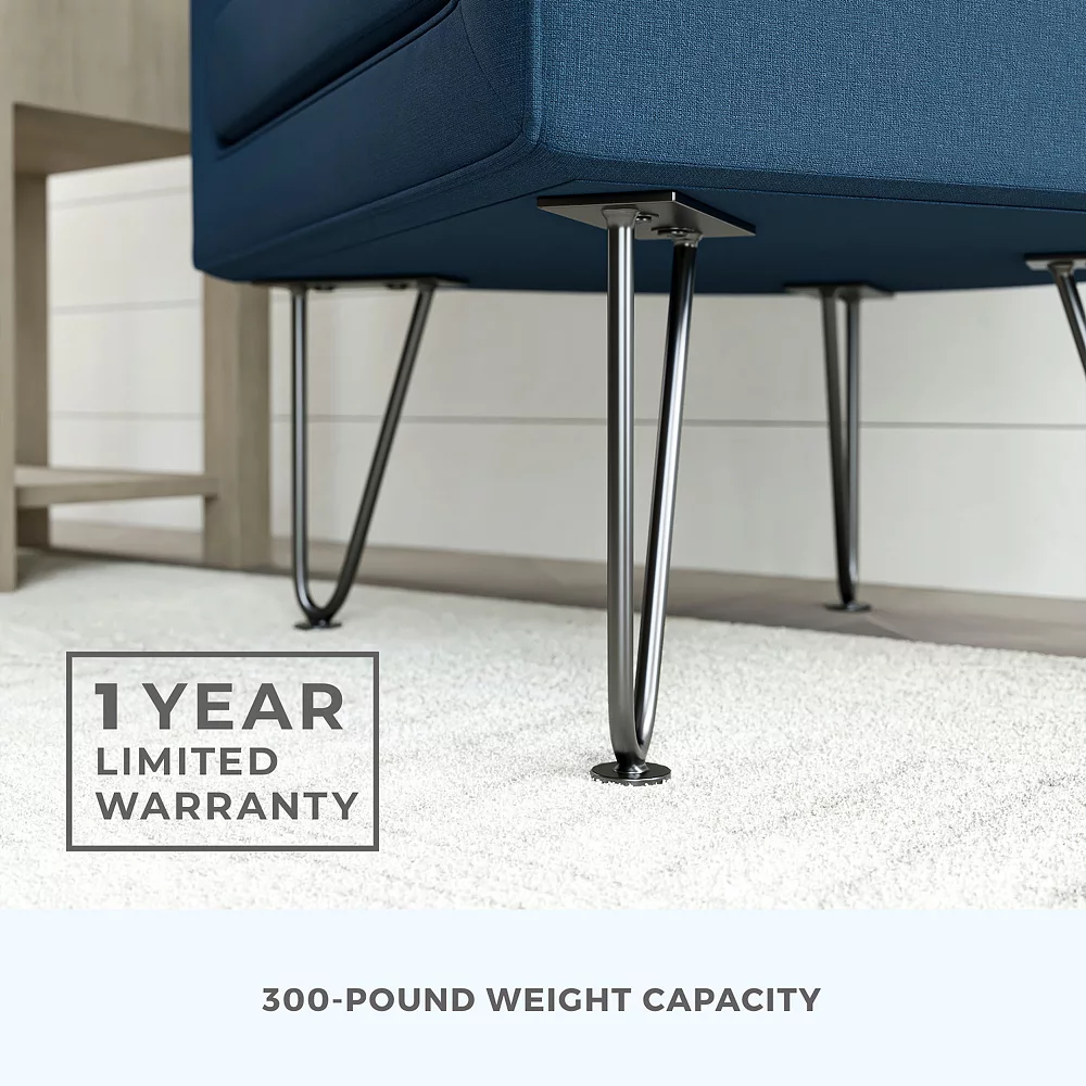 Lucid Dream Collection Barrel Chair With Hairpin Legs 8 Lucid Dream Collection Barrel Chair With Hairpin Legs - Image 6