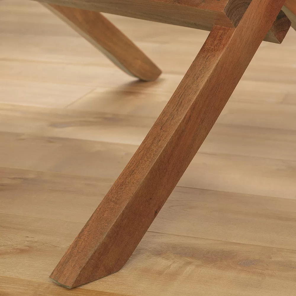 South Shore Balka Woven Leather Lounge Chair 5 South Shore Balka Woven Leather Lounge Chair - Image 3