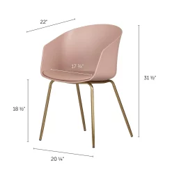 South Shore Flam Dining Chair 2-Piece Set -Zuo Modern Shop 5513824 ALT99