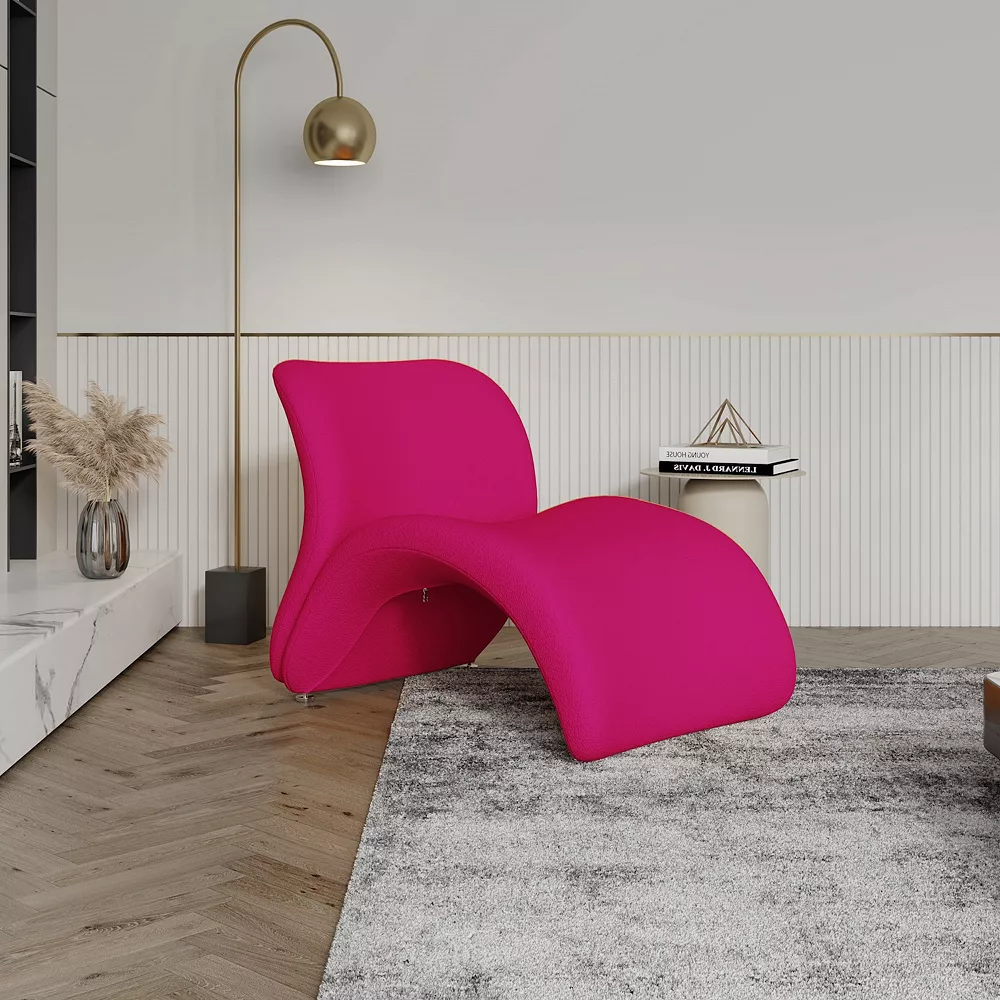 MANHATTAN COMFORT Rosebud Accent Chair 4 MANHATTAN COMFORT Rosebud Accent Chair - Image 2