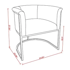 MANHATTAN COMFORT Bali Dining Chair 13 MANHATTAN COMFORT Bali Dining Chair -Zuo Modern Shop 5550712 ALT99