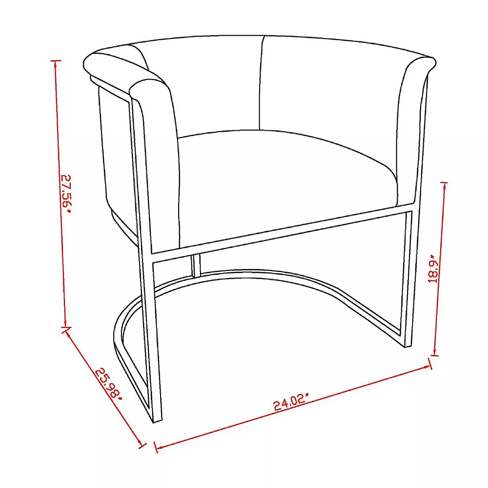 MANHATTAN COMFORT Bali Dining Chair 8 MANHATTAN COMFORT Bali Dining Chair - Image 6