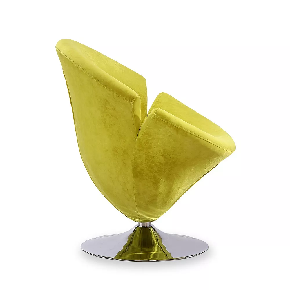 MANHATTAN COMFORT Tulip Swivel Accent Chair 2-piece Set 7 MANHATTAN COMFORT Tulip Swivel Accent Chair 2-piece Set - Image 5