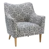 Crestview Collection Huntington Medallion Upholstered Arm Chair -Zuo Modern Shop 5582178