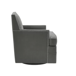 Madison Park Emerson 360 Degree Swivel Upholstered Arm Chair 10 Madison Park Emerson 360 Degree Swivel Upholstered Arm Chair -Zuo Modern Shop 5592590 ALT3