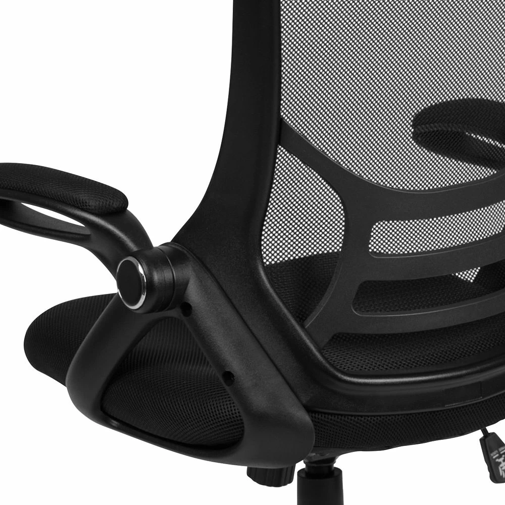 Flash Furniture High Back Mesh Ergonomic Swivel Office Chair 4 Flash Furniture High Back Mesh Ergonomic Swivel Office Chair - Image 2