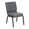 Flash Furniture Hercules Stacking Church Chair 2 Flash Furniture Hercules Stacking Church Chair -Zuo Modern Shop 5618155 Gray Gold
