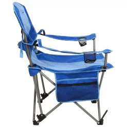 Kamp-Rite Outdoor Folding Lounge Chair With Detachable Footrest, Blue (2 Pack) 9 Kamp-Rite Outdoor Folding Lounge Chair With Detachable Footrest, Blue (2 Pack) -Zuo Modern Shop 5713028 ALT2