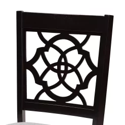 Baxton Studio Renaud Dining Chair 2-piece Set -Zuo Modern Shop 5734192 ALT3