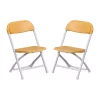 Kids Flash Furniture Folding Chair 2-piece Set -Zuo Modern Shop 5753334 Yellow