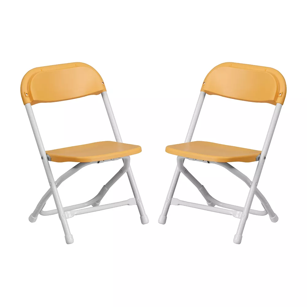 Kids Flash Furniture Folding Chair 2-piece Set 3 Kids Flash Furniture Folding Chair 2-piece Set