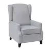 Flash Furniture Prescott Traditional Push-Back Recliner Chair -Zuo Modern Shop 5757611 Gray