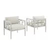 Crosley Ashford Outdoor Metal Arm Chair 2-Piece Set 1 Crosley Ashford Outdoor Metal Arm Chair 2-Piece Set -Zuo Modern Shop 5783170