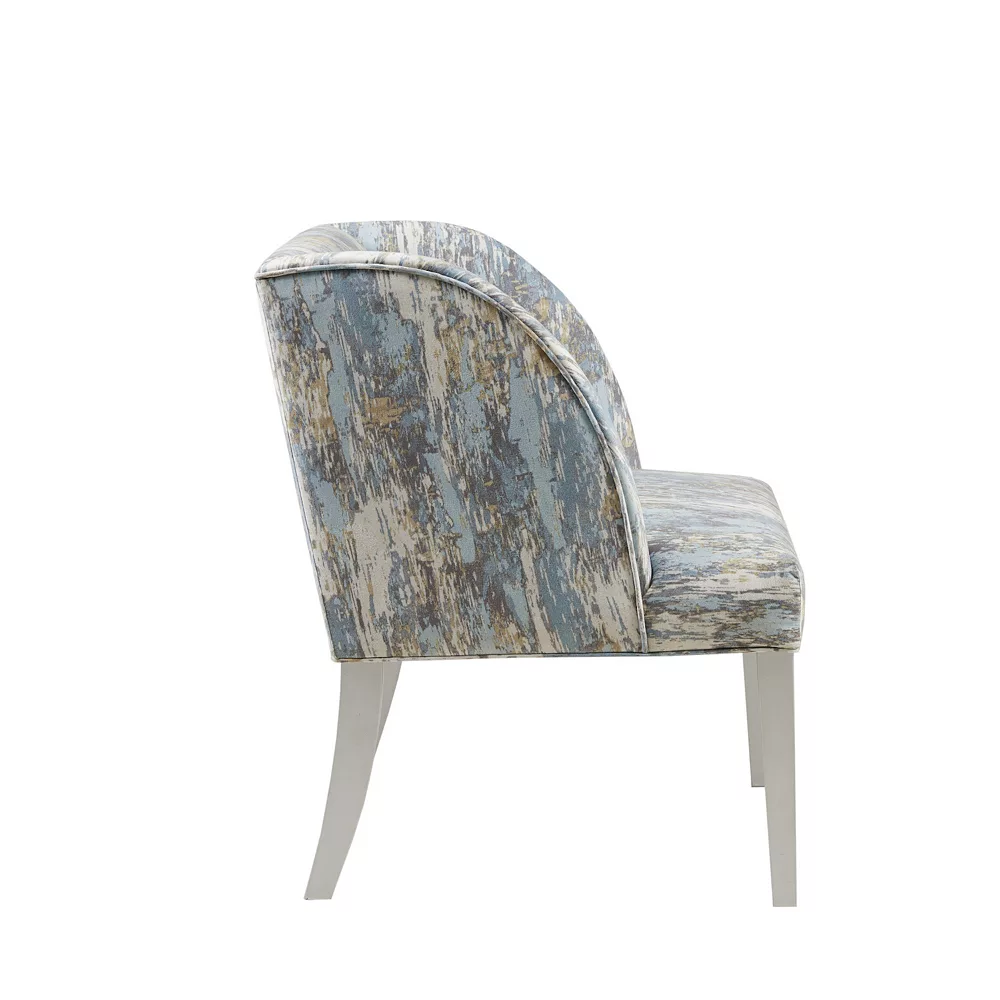 Madison Park Zuma Upholstered Low Profile Wingback Accent Lounge Chair 6 Madison Park Zuma Upholstered Low Profile Wingback Accent Lounge Chair - Image 4