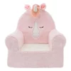 Animal Adventure Sweet Seat Pink Unicorn Plush Chair 1 Animal Adventure Sweet Seat Pink Unicorn Plush Chair -Zuo Modern Shop 5816428