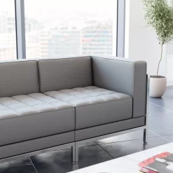 Flash Furniture Hercules Imagination Series Faux Leather Right Corner Chair -Zuo Modern Shop 5919203 ALT3