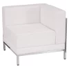 Flash Furniture Hercules Imagination Series Faux Leather Right Corner Chair -Zuo Modern Shop 5919203 Melrose White