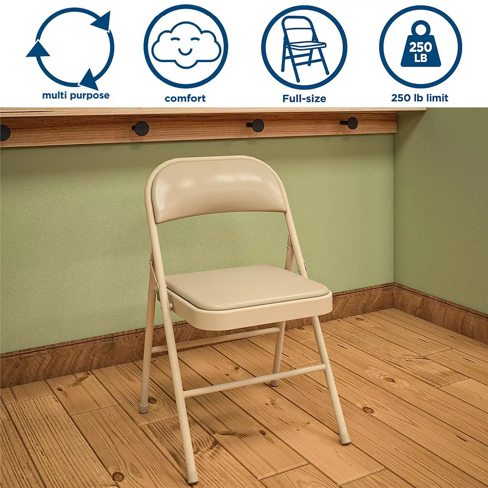 Cosco Folding Chair 2-Pack Set 6 Cosco Folding Chair 2-Pack Set - Image 4