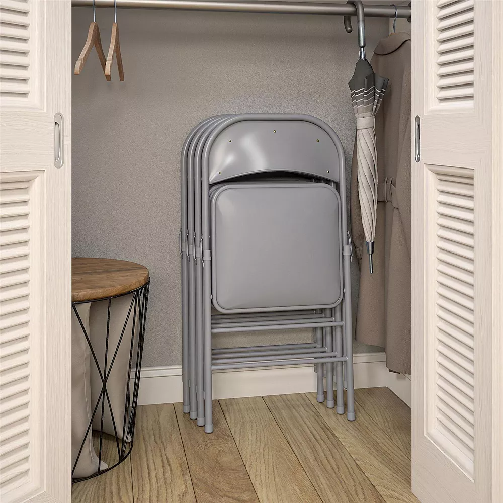 Cosco Premium Folding Chair 4-Pack 5 Cosco Premium Folding Chair 4-Pack - Image 3