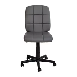 Emma+Oliver Emma And Oliver Mid-Back Green Quilted Vinyl Swivel Task Office Chair 9 Emma+Oliver Emma And Oliver Mid-Back Green Quilted Vinyl Swivel Task Office Chair -Zuo Modern Shop 5971903 ALT3