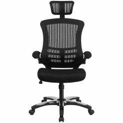 Emma+Oliver Emma And Oliver High Back Mesh Executive Office And Desk Chair With Adjustable Headrest -Zuo Modern Shop 5972981 ALT3