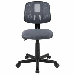 Emma+Oliver Emma And Oliver Mid-Back Black Mesh Swivel Task Office Chair With Pivot Back, BIFMA Certified -Zuo Modern Shop 5974108 ALT3