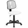 Emma+Oliver Emma And Oliver Mid-Back Black Mesh Swivel Task Office Chair With Pivot Back, BIFMA Certified -Zuo Modern Shop 5974108 White