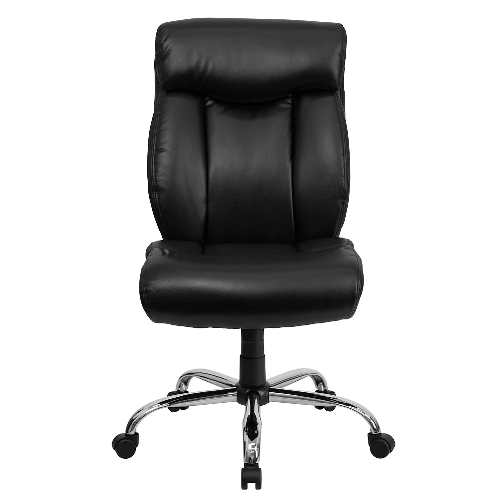 Emma+Oliver Emma And Oliver 400 Lb. Big & Tall High Back Black Fabric Full Headrest Ergonomic Office Chair 6 Emma+Oliver Emma And Oliver 400 Lb. Big & Tall High Back Black Fabric Full Headrest Ergonomic Office Chair - Image 4