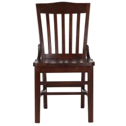 Emma+Oliver Emma And Oliver School House Back Walnut Wood Chair 9 Emma+Oliver Emma And Oliver School House Back Walnut Wood Chair -Zuo Modern Shop 5978480 ALT3