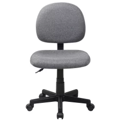 Emma+Oliver Emma And Oliver Low Back Black Fabric Swivel Task Office Chair -Zuo Modern Shop 5978561 ALT3