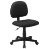 Emma+Oliver Emma And Oliver Low Back Black Fabric Swivel Task Office Chair 2 Emma+Oliver Emma And Oliver Low Back Black Fabric Swivel Task Office Chair -Zuo Modern Shop 5978561 Black