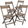 Emma+Oliver Emma And Oliver Slatted Wood Folding Wedding Chair - Event Chair - Antique Black, Set Of 4 1 Emma+Oliver Emma And Oliver Slatted Wood Folding Wedding Chair - Event Chair - Antique Black, Set Of 4 -Zuo Modern Shop 5979701