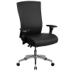 Emma+Oliver Emma And Oliver 24/7 300 Lb. High Back Black Mesh Ergonomic Office Chair, Seat Slider/Lumbar -Zuo Modern Shop 5979751 Black Leathersoft