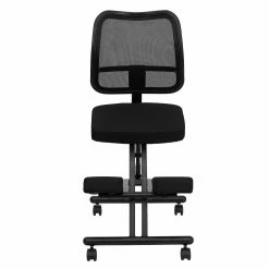 Emma+Oliver Emma And Oliver Mobile Ergonomic Kneeling Office Chair With Black Mesh Back 8 Emma+Oliver Emma And Oliver Mobile Ergonomic Kneeling Office Chair With Black Mesh Back -Zuo Modern Shop 5985683 ALT2