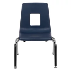 Emma+Oliver Emma And Oliver Black Student Stack School Chair - 12-inch -Zuo Modern Shop 5985719 ALT3