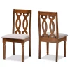 Baxton Studio Cherese Dining Chair 2-piece Set -Zuo Modern Shop 6022453