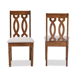 Baxton Studio Cherese Dining Chair 2-piece Set -Zuo Modern Shop 6022453 ALT2